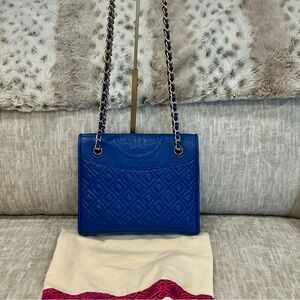 ✨💎NWOT💎✨ TORY BURCH FLEMING BAG IN SOLD OUT COLOR W/DUSTY AND GIFT!